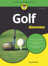 Golf für Dummies (...für Dummies) （4. Aufl. 2019. 338 S. 240 mm）