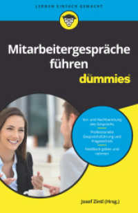Mitarbeitergespräche führen für Dummies (...für Dummies) （1. Auflage. 2018. 196 S. 216 mm）