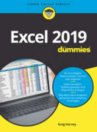 Excel 2019 für Dummies (...für Dummies) （1. Auflage. 2019. 392 S. 240 mm）