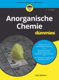 Anorganische Chemie für Dummies (...für Dummies) （3. Aufl. 2019. 348 S. 240 mm）