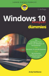 Windows 10 kompakt für Dummies (...für Dummies) （2. Aufl. 2020. 224 S. 216 mm）