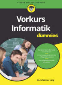 Vorkurs Informatik für Dummies (...für Dummies) （1. Auflage. 2020. 352 S. 240 mm）