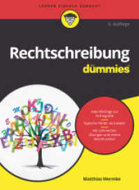 Rechtschreibung für Dummies (...für Dummies) （3. Aufl. 2022. 222 S. 240 mm）