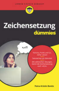 Zeichensetzung für Dummies (...für Dummies) （1. Auflage. 2021. 180 S. 216 mm）
