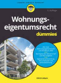 Wohnungseigentumsrecht für Dummies (...für Dummies) （2. Aufl. 2022. 288 S. 240 mm）