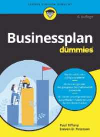 Businessplan für Dummies (...für Dummies) （6. Aufl. 2022. 384 S. 240 mm）