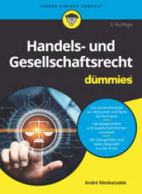 Handels- und Gesellschaftsrecht f&uuml;r Dummies (...f&uuml;r Dummies) （3. Aufl.）