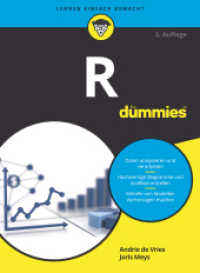 R für Dummies : Die Statistik-Programmiersprache verständlich erklärt (...für Dummies) （3. Aufl. 2021. 432 S. 120 SW-Abb. 240 mm）