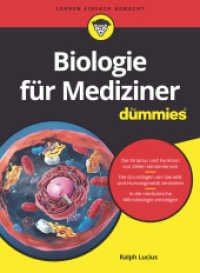 Biologie für Mediziner für Dummies (...für Dummies) （1. Auflage. 2024. 350 S. 240 mm）