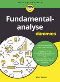 Fundamentalanalyse für Dummies (...für Dummies) （1. Auflage. 2022. 360 S. 240 mm）