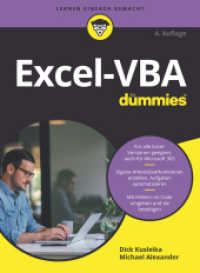Excel-VBA für Dummies (...für Dummies) （4. Aufl. 2022. 432 S. 240 mm）
