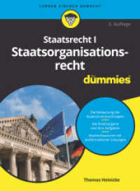 Staatsrecht I Staatsorganisationsrecht für Dummies (...für Dummies) （2. Aufl. 2022. 266 S. 240 mm）