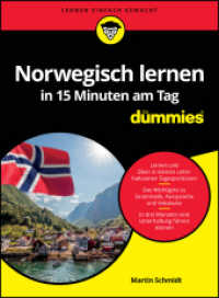 Norwegisch lernen in 15 Minuten am Tag für Dummies (...für Dummies) （1. Auflage. 2024. 304 S. 240 mm）