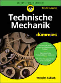 Technische Mechanik für Dummies (...für Dummies) （4. Aufl. 2025. 432 S. 240 mm）