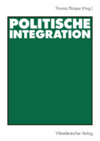 Politische Integration （2003. 199 S. 199 S. 1 Abb. 210 mm）