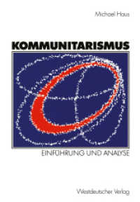 Kommunitarismus : Einführung und Analyse （2003. 290 S. 290 S. 210 mm）