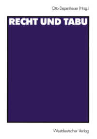Recht und Tabu （2003. 212 S. 212 S. 210 mm）