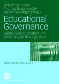 Educational Governance : Handlungskoordination und Steuerung im Bildungssystem (Educational Governance Bd.1)