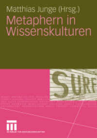 Metaphern in Wissenskulturen （2009. 224 S. 287 S. 210 mm）