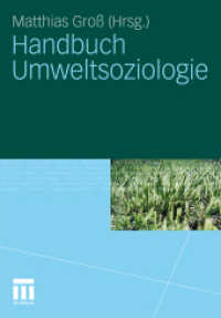 Handbuch Umweltsoziologie （2011. 450 S. 732 S. 28 Abb. 240 mm）