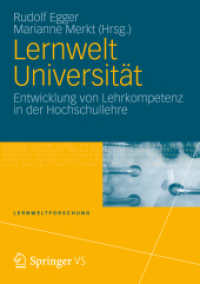 Lernwelt Universität : Entwicklung von Lehrkompetenz in der Hochschullehre (Lernweltforschung)