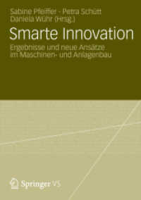 Smarte Innovation : Ergebnisse und neue Ansätze im Maschinen- und Anlagenbau （2012）
