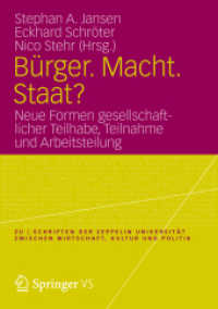 Bürger. Macht. Staat? : Neue Formen gesellschaftlicher Teilhabe, Teilnahme und Arbeitsteilung (zu | schriften der Zeppelin Universität. zwischen Wirtschaft, Kultur und Politik)