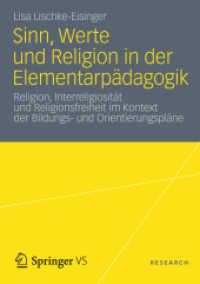 Sinn, Werte und Religion in der Elementarpädagogik : Religion, Interreligiosität und Religionsfreiheit im Kontext der Bildungs- und Orientierungspläne