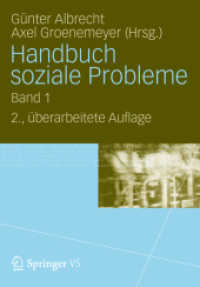 Handbuch soziale Probleme, 2 Bde. （2., überarb. Aufl. 2012. 1582 S. 1582 S. In 2 Bänden, nicht）