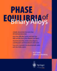 二元合金状態図ＣＤ－ＲＯＭ<br>Phase Equilibria of Binary Alloys, 1 CD-ROM （2003. CD-ROM. 0 mm）