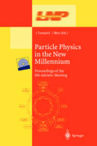 Particle Physics in the New Millennium, w. CD-ROM (Lecture Notes in Physics Vol.616) （2003. 350 p.）