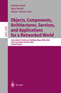 Objects, Components, Architectures, Services, and Applications for a Networked World : International Conference Netobjectdays, Node 2002, Erfurt, Germ