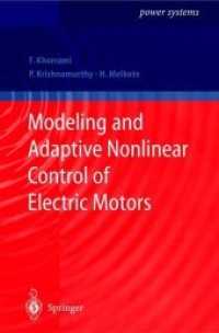 Modeling and Adaptive Nonlinear Control of Electric Motors (Power Systems)