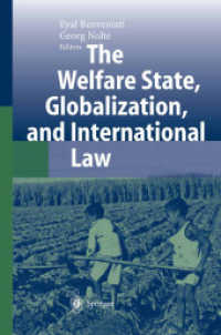 福祉国家、グローバル化と国際法<br>The Welfare State, Globalization, and International Law （2003. 300 p.）