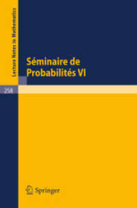 S : Universit (Lecture Notes in Mathematics, tome 258) （2007. 260 S. 235 mm）