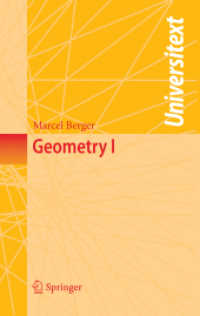 幾何学テキスト１（初版第４刷）<br>Geometry I (Universitext) （1st ed. 1987. Corr. 4th printing）