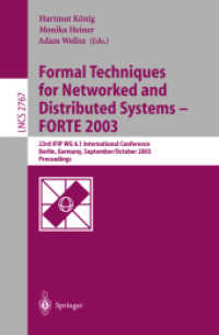 Formal Techniques for Networked and Distributed Systems, Forte 2003 : 23rd Ifip Wg 6.1 International Conference, Berlin, Germany, September 29- Octobe