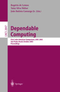 Dependable Computing : First Latin-American Symposium, Ladc 2003, Sao Paulo, Brazil, October 2003 : Proceedings (Lecture Notes in Computer Science)