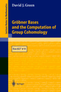 Gröbner Bases and the Computation of Group Cohomology (Lecture Notes in Mathematics Vol.1828) （2003. XII, 138 p.）
