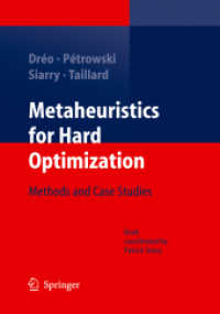 Metaheuristic Optimization : Methods and Case Studies