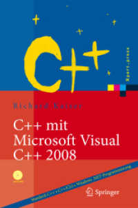 C++ mit Microsoft Visual C++ 2005 : Eine Einführung in den ANSI/ISO C++ Standard und in die objektorientierte Windows-Programmierung (Xpert.press) （2008. 1100 S. 23,5 cm）