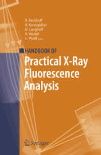 蛍光X線分析：実用ハンドブック<br>Handbook of Practical X-Ray Fluorescence Analysis （2006. 845 p. w. 390 ill.）