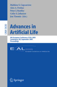 Advances in Artificial Life : 8th European Conference, Ecal 2005, Canterbury, UK, September 5-9, 2005 Proceedings (Lecture Notes in Computer Science)
