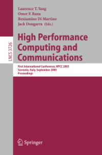High Performance Computing and Communications : First International Conference, Hpcc 2005, Sorrento, Italy, September 21-23, 2005, Proceedings (Lectur