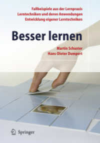 Besser lernen （2007. VIII, 240 S. 23,5 cm）