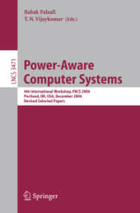 Power-Aware Computer Systems : 4th International Workshop, PACS 2004, Trondheim, Norway, February 11-12, 2004, Revised Selected Papers (Lecture Notes