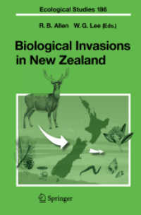 Biological Invasions in New Zealand (Ecological Studies) 〈Vol. 186〉