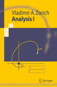 Analysis Pt.1 (Springer-Lehrbuch) （2006. XVIII, 598 p. m. 65 Abb. 23,5 cm）