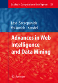 Advances in Web Intelligence and Data Mining (Studies in Computational Intelligence)
