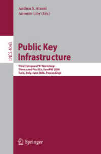 Public Key Infrastructure (Lecture Notes in Computer Science)